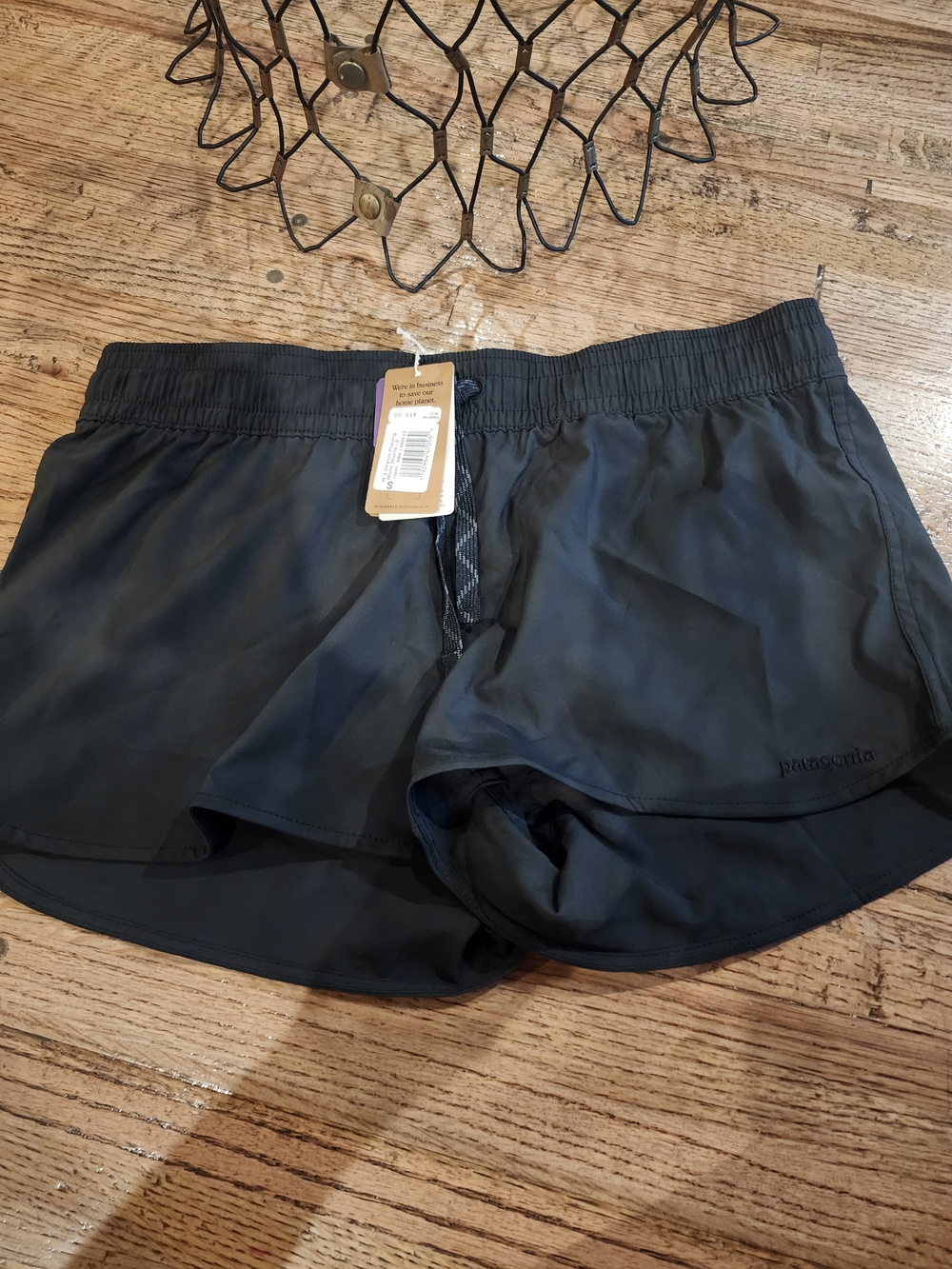 Patagonia Black Athletic Running Shorts